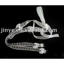 Mode bling bling sangle de bijou de soutien-gorge avec décoration de l&#39;arc